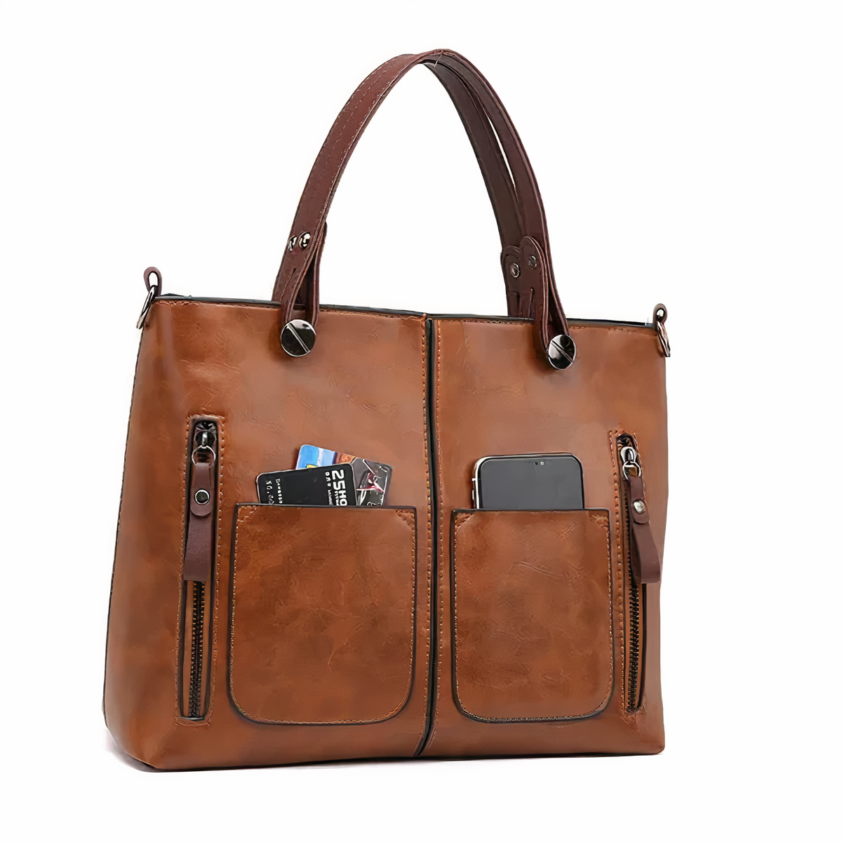 Vera™ | Borsa a tracolla in pelle in stile vintage