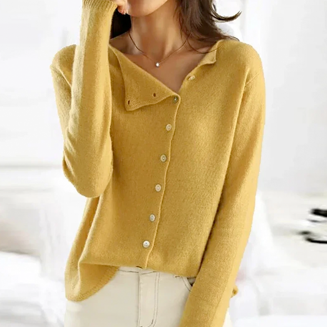 AMELIA™ | CARDIGAN IN CASHMERE ELEGANTE DI QUALITÀ PREMIUM